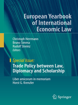 cover image of Trade Policy between Law, Diplomacy and Scholarship